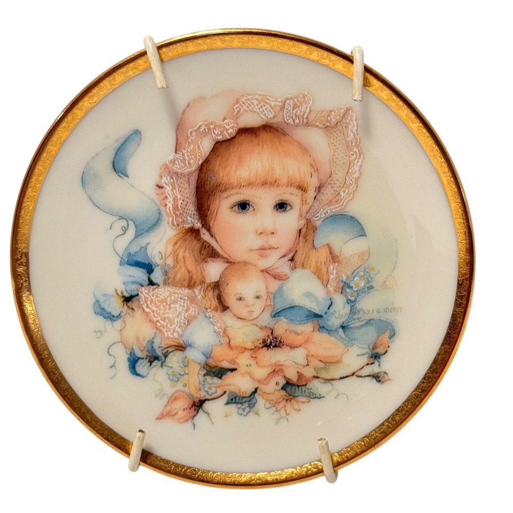 Jan Hagara Jamie Romantic Designer Series Collector Plate 1991 Limited Edition